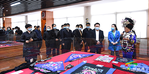 商友江率队到松桃观摩新时代文明实践中心建设情况