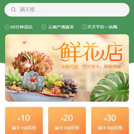 聂拉木花店小程序开发